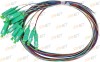 پیگتیل فیبرنوری هسته رنگی LC-APC SM 0.9mm G.652 1.5m Multi Colors/CC