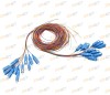 پیگتیل فیبرنوری هسته رنگی SC-UPC SM 0.9mm G.657 1.5m Multi Colors/CC