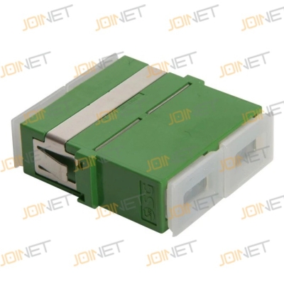 آداپتور فیبر نوری پایه کوتاه Duplex SC-SC SM/APC