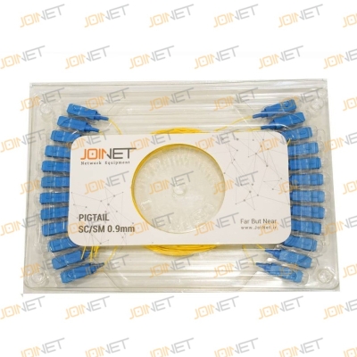 پیگتیل فیبرنوری SC-UPC SM 0.9mm G.657 1.5m 1 Color