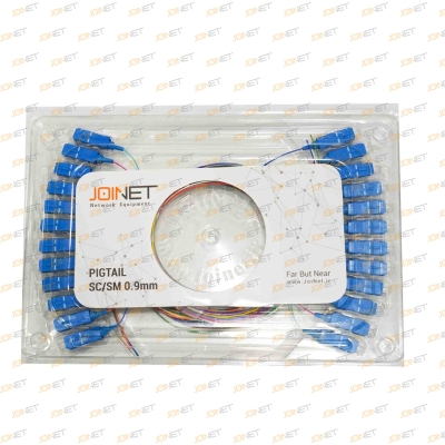 پیگتیل فیبرنوری SC-UPC SM 0.9mm G.657 1.5m 12 Colors